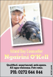 Counselling - Wellington - Ngairini